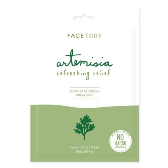 FACETORY Artemisia Refreshing Relief Sheet Mask x2 - Picture 7 of 8